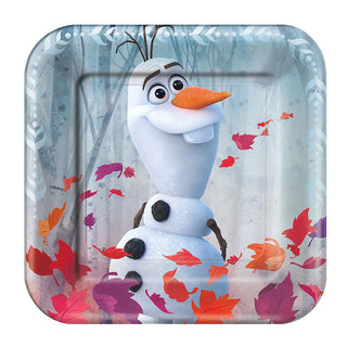 Frozen 2 Metallic Lunch Plates | Frozen Party Supplies NZ