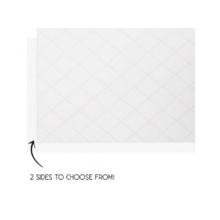 Five Star White Reversible Table Runner | Table runners NZ