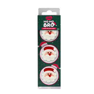 GoBake Ho Ho Bro Icing Decorations - 6 Pkt