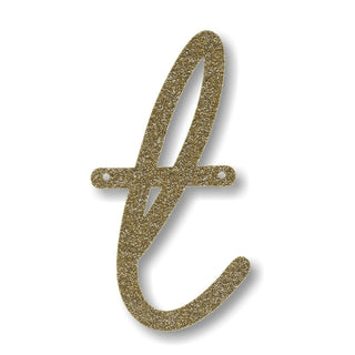 Meri Meri Gold Acrylic Bunting Letter or Number