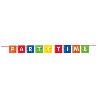 Lego Blocks Happy Birthday Banner
