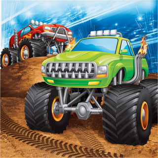 Monster Truck Rally Napkins | Monster Truck Party Supplies NZ