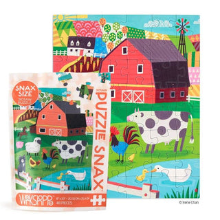 WerkShoppe | Farm Friends Puzzle Snax | Farm Party Supplies NZ