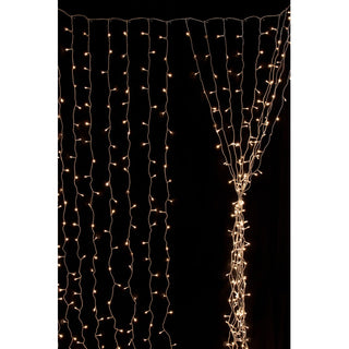 Warm White LED Fairy Light Curtain