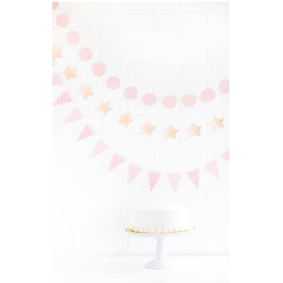 Mini Banner Set - Ballet Pink
