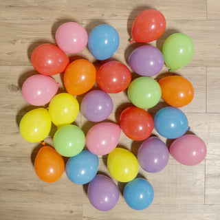 Rainbow Mini Balloons - 60 Pkt