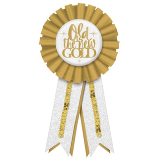Over The Hill Golden Age Award Ribbon 