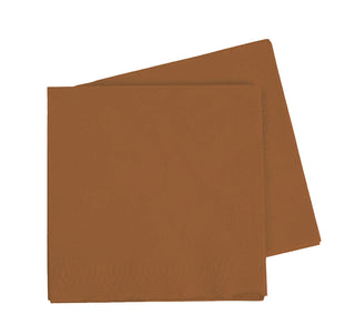 Five Star | Acorn Napkins | Brown Napkins | Brown Party Supplies NZ
