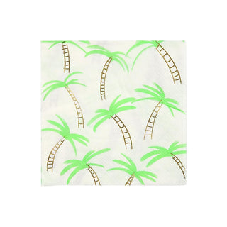 Meri Meri Palm Trees Napkins - Beverage 16 Pkt