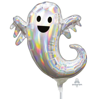 Mini Ghost Foil Balloon - Add to Balloon Garland