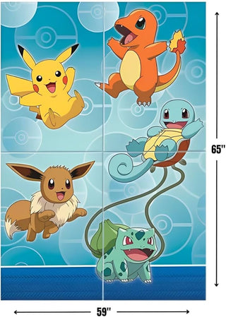 Pokemon Scene Setter Backdrop and Photo Props