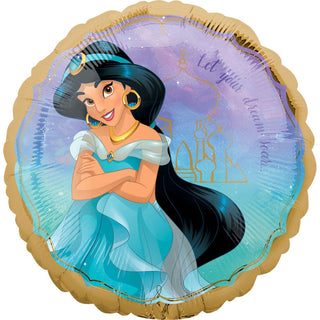 Disney Princess Jasmine Foil Balloon | Aladdin Party Supplies NZ