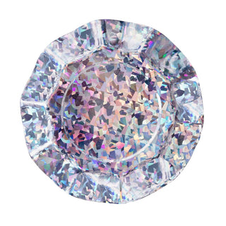 Holographic Plates | Holographic Sliver | NZ Party Supplies |