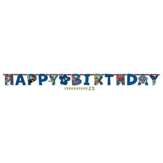 Paw Patrol Add An Age Banner | Paw Patrol Party Supplies NZ