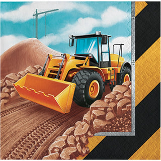Big Dig Construction Napkins | Construction Party NZ