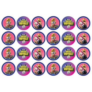 Fortnite Edible Icing Cupcake Images | Fortnite Party Supplies NZ