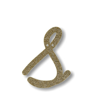 Meri Meri Gold Acrylic Bunting Letter or Number