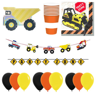 Meri Meri Construction Party Essentials for 8