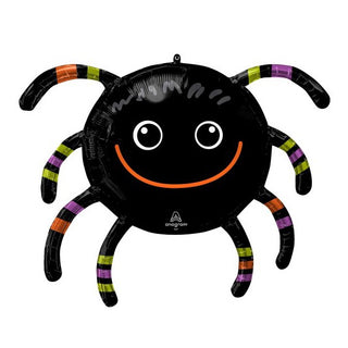 Smiley Spider Supershape Foil Balloon