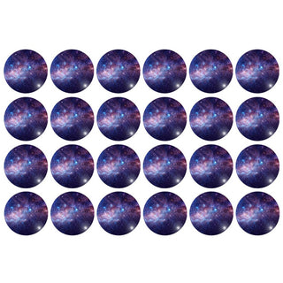 Galaxy Edible Icing Cupcake Images | Space Party Supplies NZ