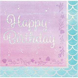 Mermaid Napkins | Mermaid Party NZ