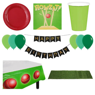 Cricket Party Essentials for 8 - SAVE 10%