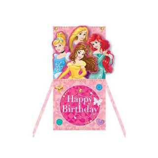 Disney Princess Pop Up Birthday Card | Disney Princess Party Supplies NZ