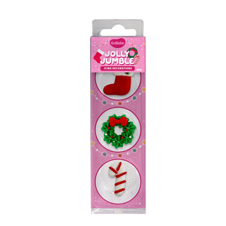 GoBake Jolly Jumble Icing Decorations - 6 Pkt