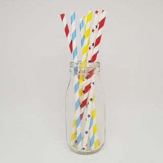 Superhero Paper Straws - 25 Pkt