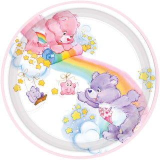 Care Bears Plates - Dinner 8 Pkt