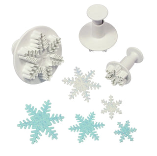 Snowflake Plunger Cutter Set | Frozen Party Supplies NZ
