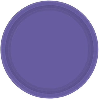 Eco New Purple Plates | Purple Party Supplies NZ