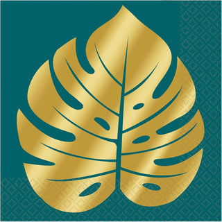 Key West Palm Leaf Napkins - Beverage 16 Pkt