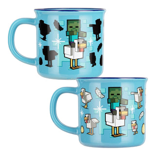 Minecraft Chicken Jockey Heat Change Mug