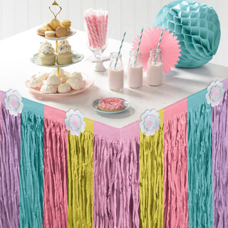Enchanted Unicorn Table Skirt | Unicorn Party Supplies NZ