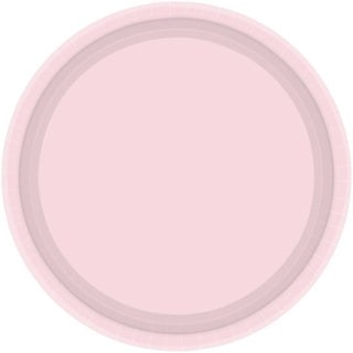 Eco Pale Pink Plates | Pink Party Supplies NZ