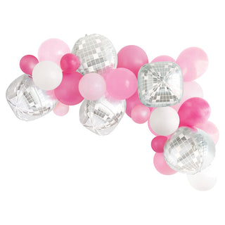 Pink Disco Balloon Arch Kit