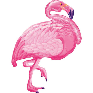 Flamingo Beach SuperShape Foil Balloon