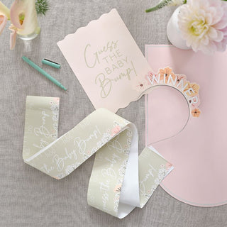 Ginger Ray Guess the Baby Bump Baby Shower Game | Ginger Ray Guess the Baby Bump | Guess the Baby Bump Baby Shower Game | Baby Shower Game | NZ Party Supplies | 