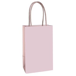 Pastel Pink Kraft Paper Handle Bags | Pink Party Supplies NZ
