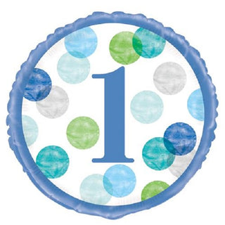 Unknown | 1st Birthday Helium Foil Balloon | 1st Birthday Party Supplies NZ 