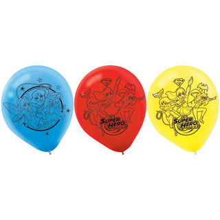 Super Hero Girls Balloons | Super Hero Girls Party Supplies NZ