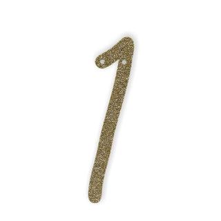 Meri Meri Gold Acrylic Bunting Letter or Number