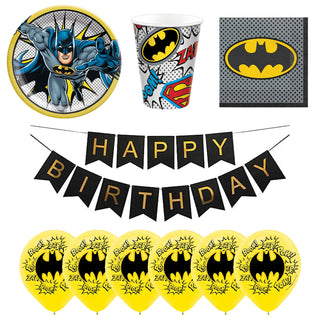 Batman Party Essentials for 8 - SAVE 37%