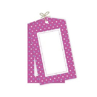 Sambellina | Pink, Blue & White Party Bag Tag | Gift Tags