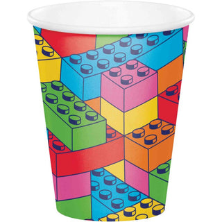 Lego Block Bash Cups | Lego Party Supplies NZ