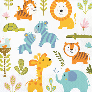Happi Jungle napkins | Jungle Safari Party NZ