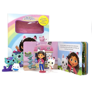 Gabby's Dollhouse Tattle Tales Book & Figurines