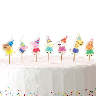 Peppa's Party Birthday Candle Set | Peppa Pig Party Supplies NZ