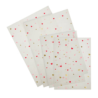 Meri Meri Hearts Glassine Treat Bag Set - 24 Pkt